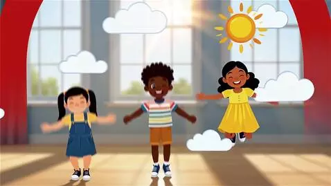 AI Video from prompt: colorful rainbow background appears quickly, bri