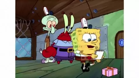 AI Video from prompt: Do as the spongebob walks across the yard abrupt