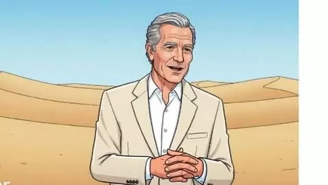 AI Video from prompt: “An elderly man, around 80 years old, kind and w