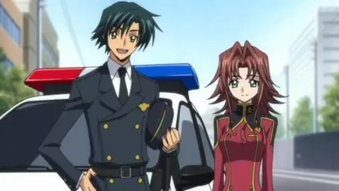 AI Video from prompt: Izuku Midoriya police and together Marusya anime