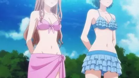 AI Video from prompt: Have the girls breathe while they being hungry