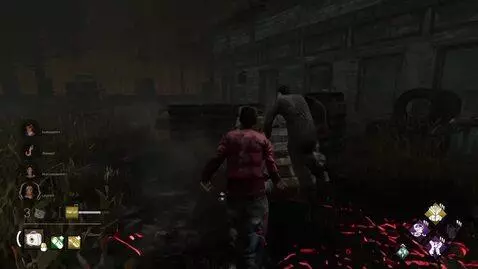 AI Video from prompt: A gameplay video of dead by daylight