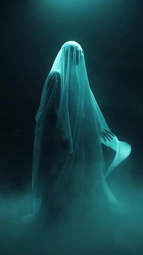 AI Video from prompt: make the ghost moving