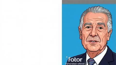 AI Video from prompt: cartoon illustration of ONE single older man (ar