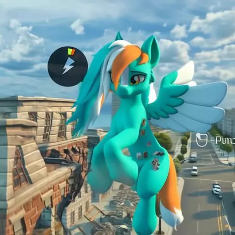 AI Video from prompt: Cinematic 30–45s short: a majestic teal pony wit