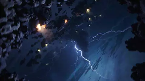 AI Video from prompt: Seamless element-morphing shot. It starts lookin