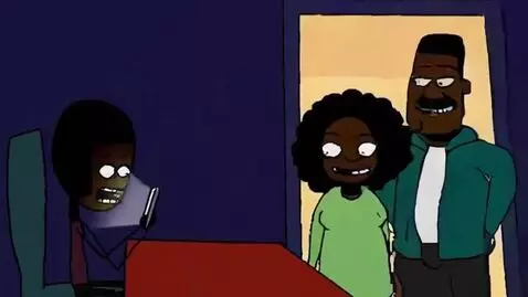 AI Video from prompt: Man says Oi Oi Oi a eye eye but gets grounded by