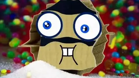 AI Video from prompt: an extremely chaotic ytp-styled video featuring 