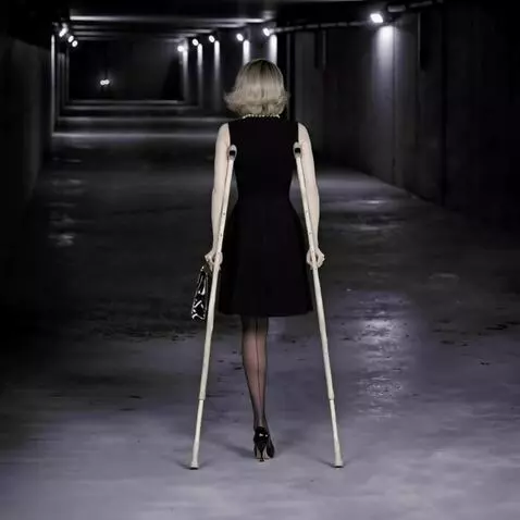 AI Video from prompt: A very beautiful woman walks AWAY from the camer