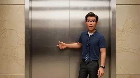 AI Video from prompt: In general... if such an elevator appeared in re