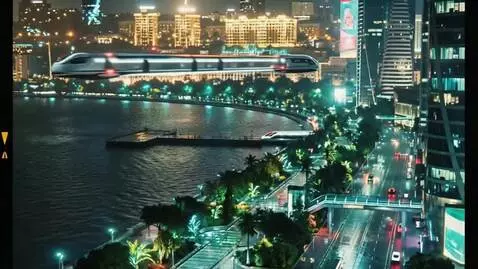 AI Video from prompt: A slow, cinematic drone flight progressing throu