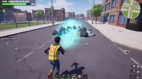 AI Video from prompt: Obby the Scavenger is an exciting scavenger simu