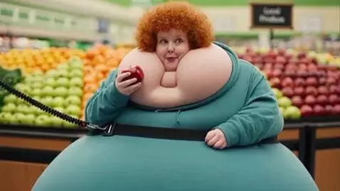AI Video from prompt: A humorous commercial. Visual style: bright, sli