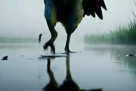 AI Video from prompt: A hyper-realistic, dynamic nature video of an ea