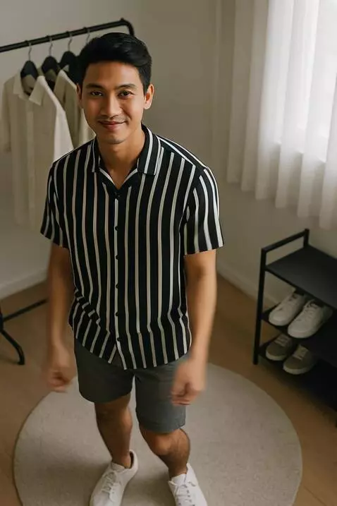 AI Video from prompt: Pria tersebut berdansa