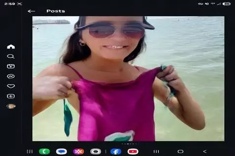 AI Video from prompt: Pulling down clothes.