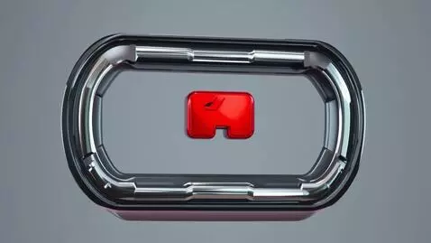 AI Video from prompt: Best ever 3D logo of a YouTube channel which fea
