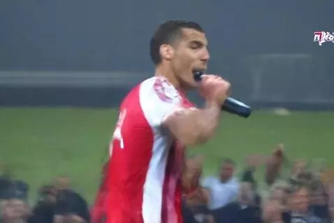 AI Video from prompt: Cristiano Ronaldo singing nothing beats a jet 2 