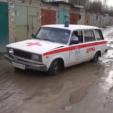 AI Video from prompt: The car starts flying