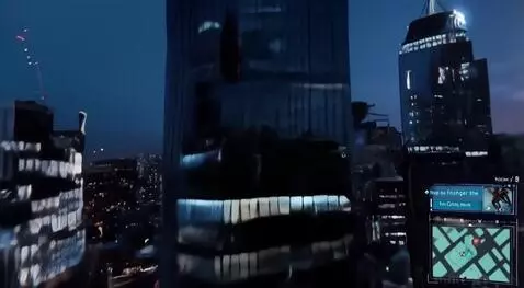 AI Video from prompt: Madman climbing high rise building