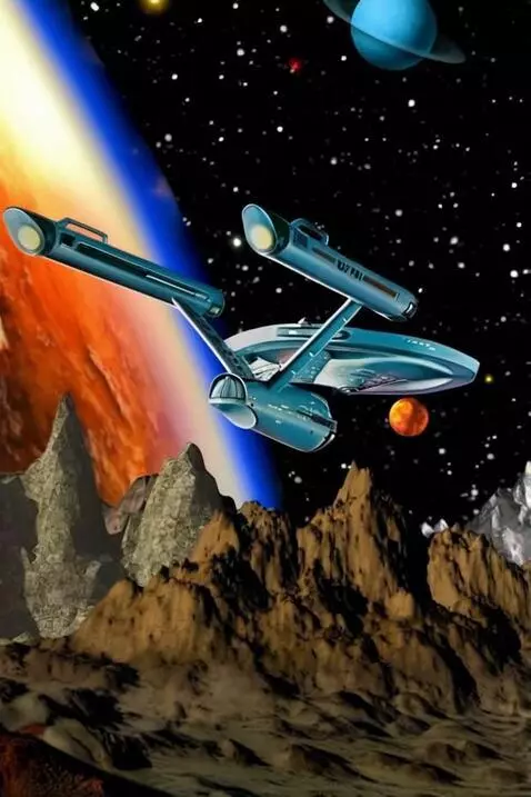 AI Video from prompt: Space ship is moving through the stars and plane