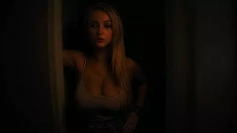 AI Video from prompt: A pretty seductive beautiful 25-year-old girl an