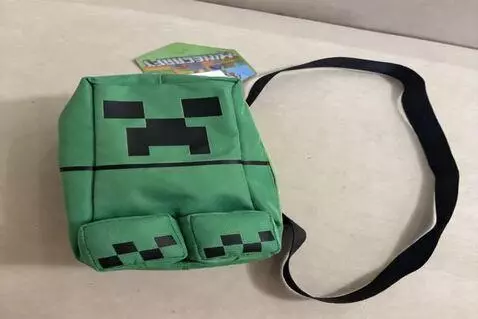 AI Video from prompt: Short video if the creeper bag