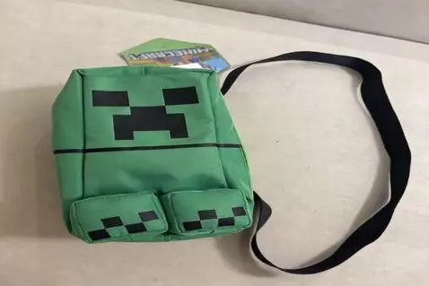 AI Video from prompt: Short video if the creeper bag