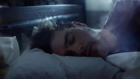 AI Video from prompt: man sleepinmg in a deram