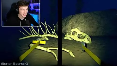 AI Video from prompt: A YouTuber plays a game and speaks Russian and f
