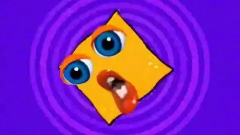 AI Video from prompt: a ytp-styled sparta remix featuring a floating t