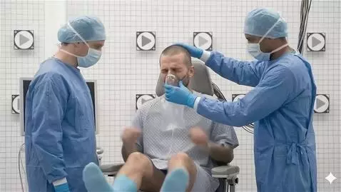 AI Video from prompt: The patient is having a panic attack