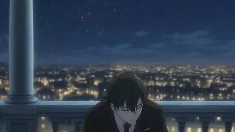 AI Video from prompt: Anime scene, no music in this scene. The shot ch