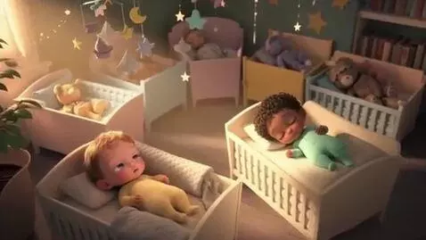 AI Video from prompt: A bright, colorful, tender world full of magic, 