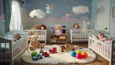 AI Video from prompt: A bright, colorful, tender world full of magic, 