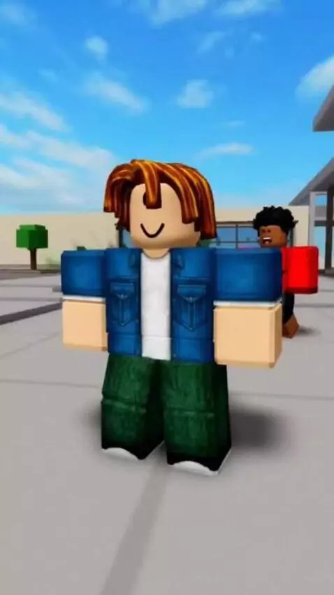 AI Video from prompt: bacon from roblox (full skin of bacon) has 0.1 F