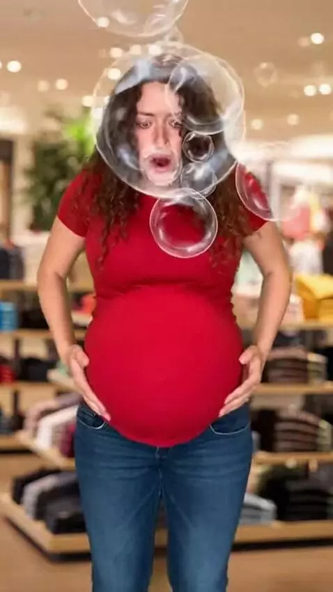 AI Video from prompt: A thin woman in her 30s with long, curly, brown 