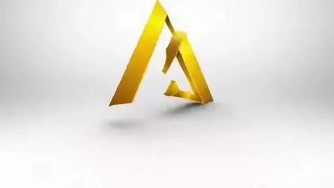 AI Video from prompt: Animate this cinematic logo in 4K. I need it for