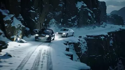 AI Video from prompt: Title: «Edge of the Abyss: Phantom Chase»  Task:
