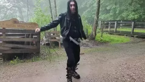 AI Video from prompt: *dances to techno music*