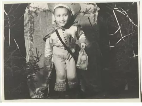 AI Video from prompt: Realistic style, a boy walks forward toward the 