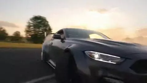 AI Video from prompt: Make it look like i m drifting my car