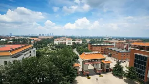 AI Video from prompt: Fixed shot, time-lapse effect, moving clouds