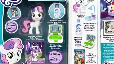 AI Video from prompt: Sweetie Belle's Bedtime Playset Commercial (2017