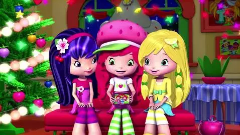 AI Video from prompt: Cherry Jam, Strawberry Shortcake with a little b