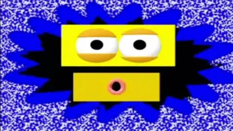 AI Video from prompt: mlp all starts with just a blue static, and then