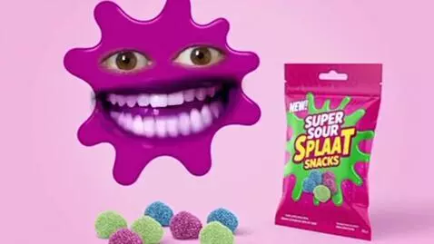 AI Video from prompt: a bichig commercial about a product named "Super