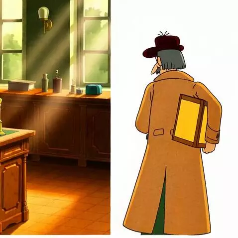 AI Video from prompt: animation in the classic Soviet "Soyuzmultfilm" 