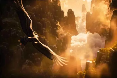 AI Video from prompt: Epic cinematic drone sequence of a majestic Ande