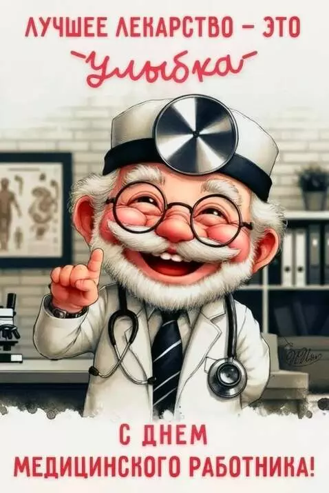 AI Video from prompt: The Doctor moves,smiles and shakes his finger